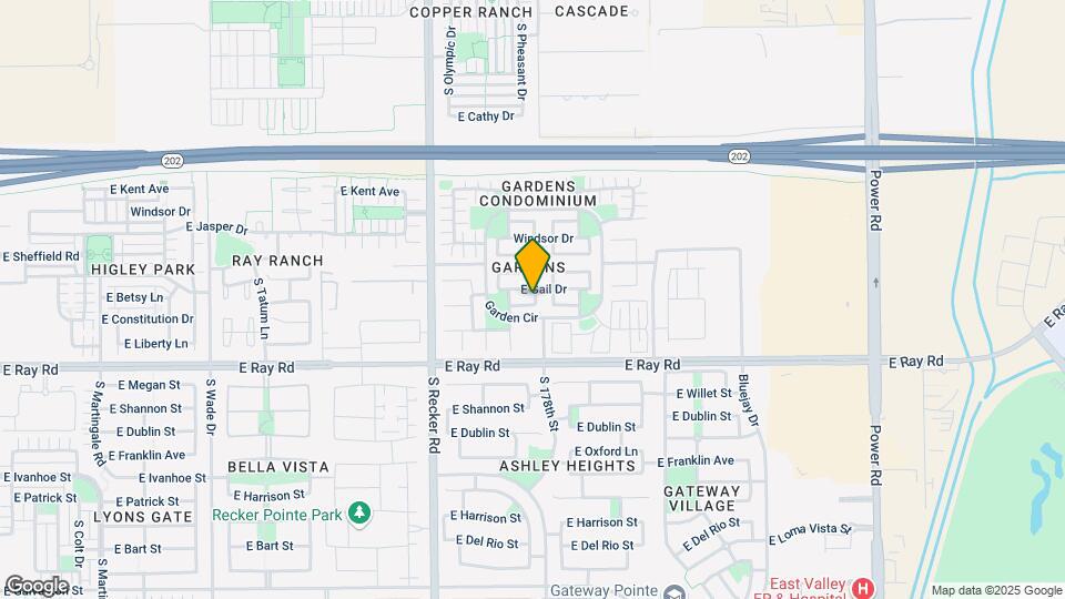 4170 E Betsy Ln Map and Location Details
