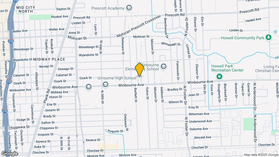 3354 Wayne Dr Map and Location Details