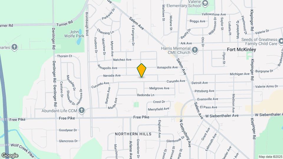 4299 Curundu Ave Map and Location Details