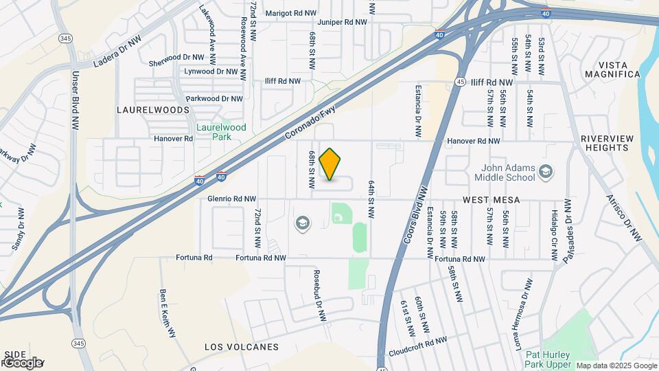 923 Telstar Loop NW Map and Location Details