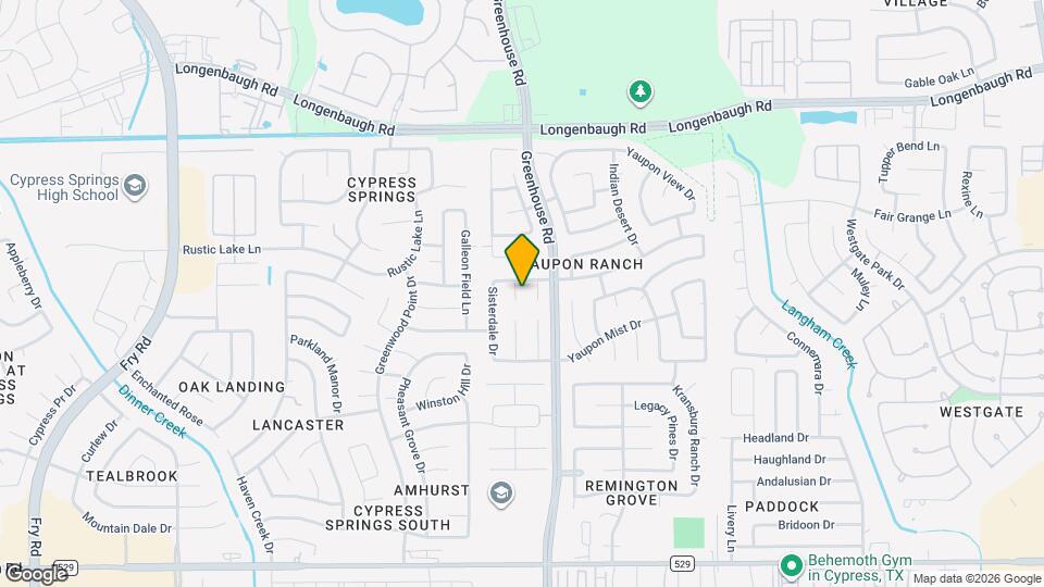 7814 Yaupon Ranch Ct Map and Location Details