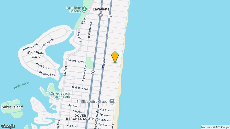 7 Princeton Ave Map and Location Details