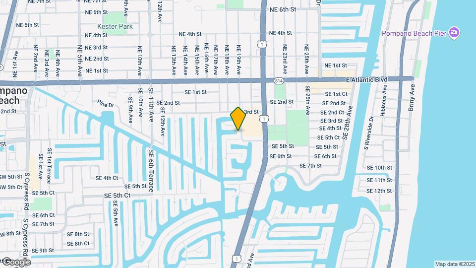 461 SE 19th Ave Map and Location Details