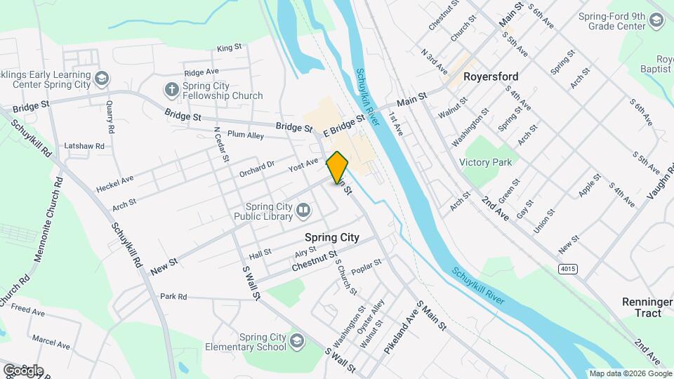 72 N Main St Map and Location Details