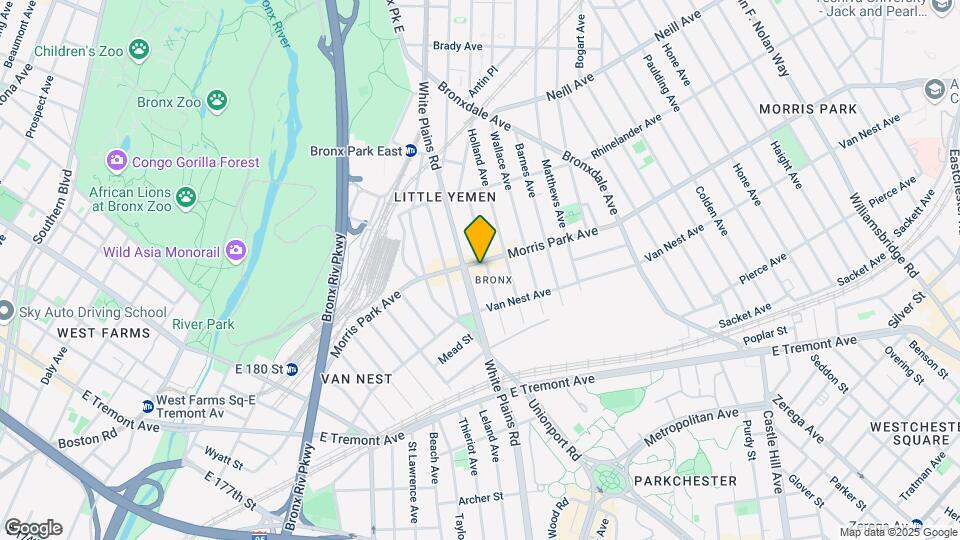 710-714 Morris Park Ave Map and Location Details