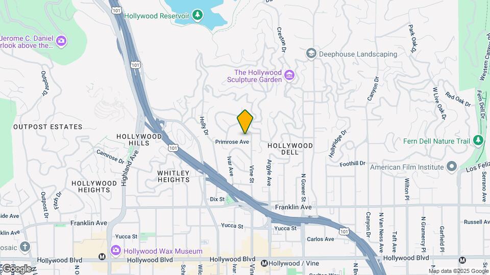 6315 Primrose Ave, Unit 2 Map and Location Details