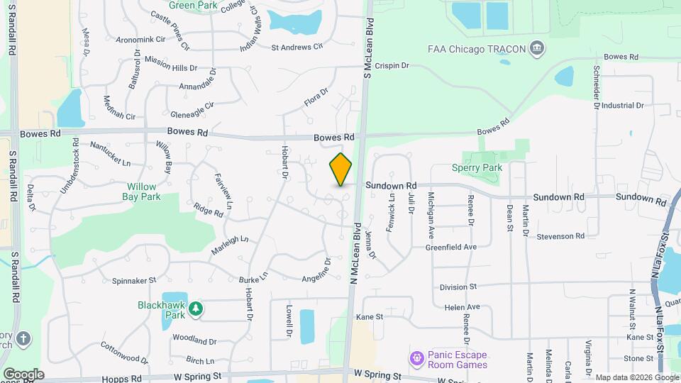 675 Fieldcrest Dr Map and Location Details