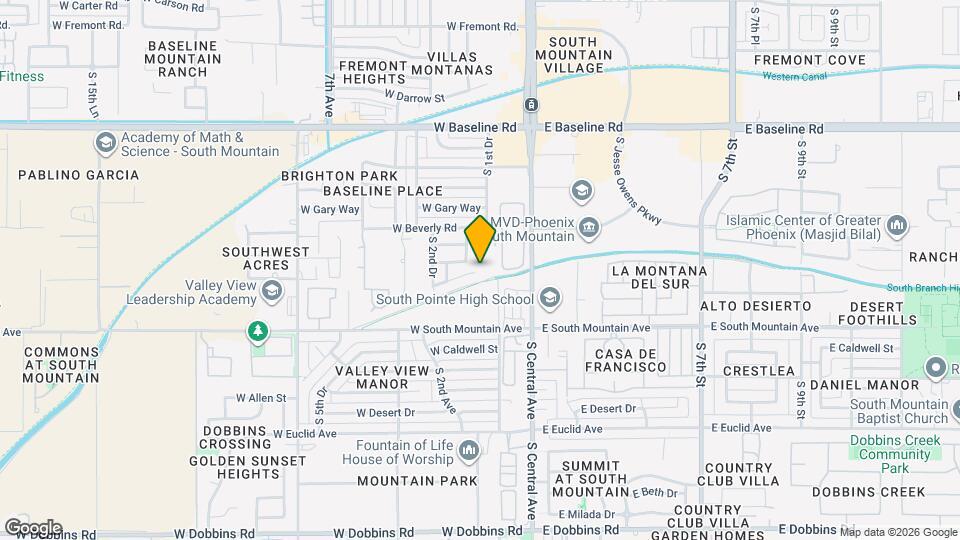 105 W Latona Rd Map and Location Details