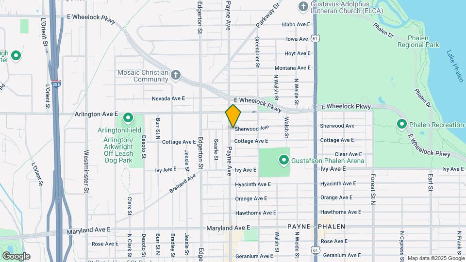 644 Sherwood Ave Map and Location Details