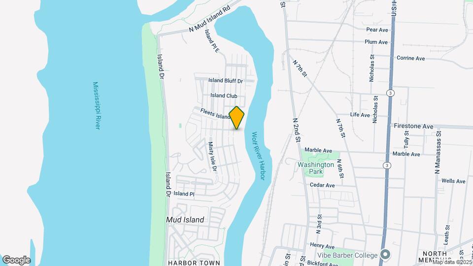 1248 Island Harbor Dr Map and Location Details