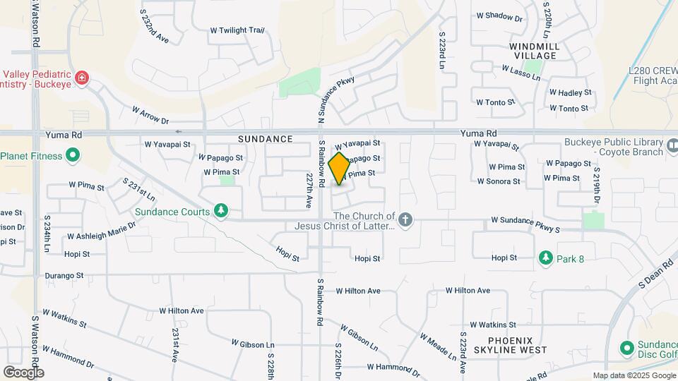 22656 W Cocopah St Map and Location Details