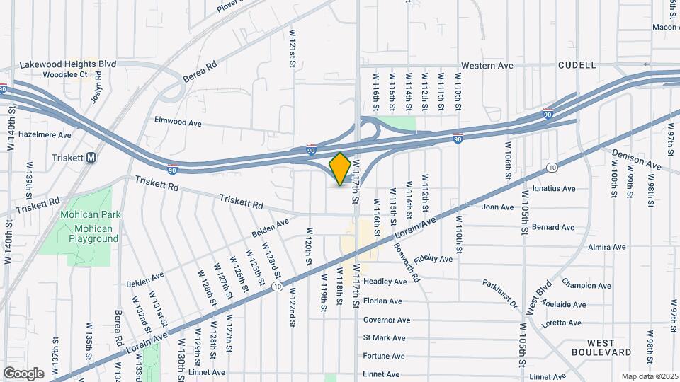 11749 Arden Ave Map and Location Details