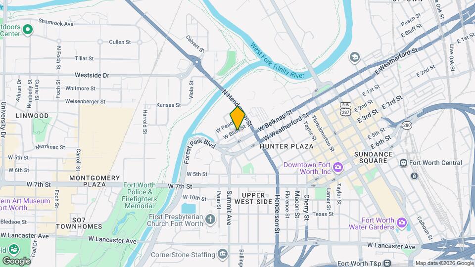 959 W Bluff St Map and Location Details