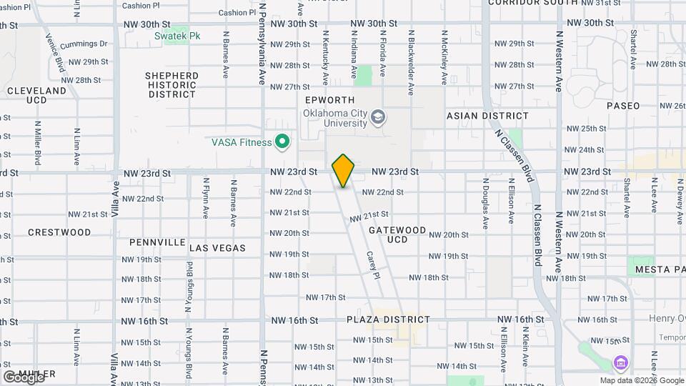 2236 N Indiana Ave Map and Location Details