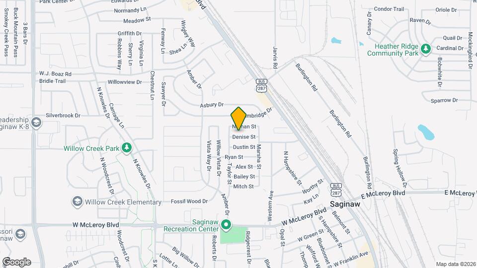 532 Denise St Map and Location Details