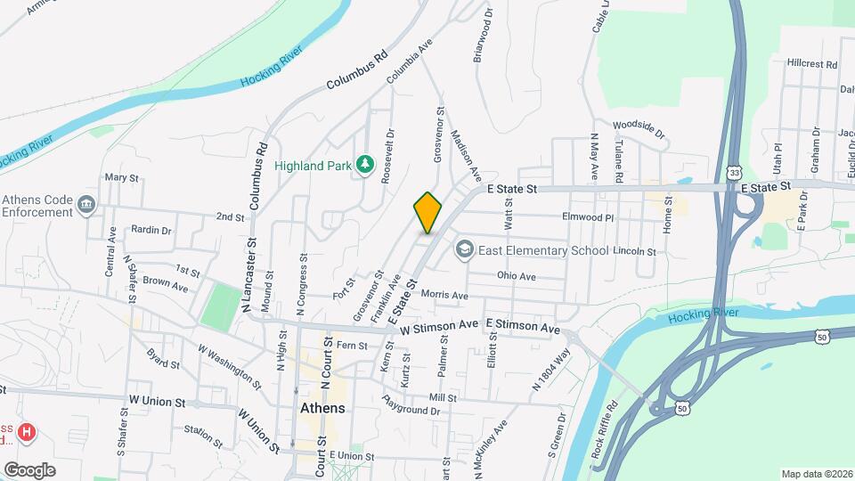 190 E State St Map and Location Details