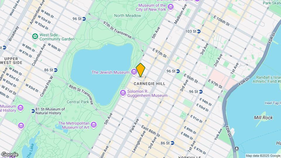 23 E 92nd St Map and Location Details