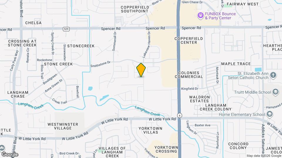 16003 Thornbill Ln Map and Location Details
