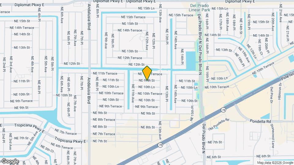 1130 NE 11th St Map and Location Details