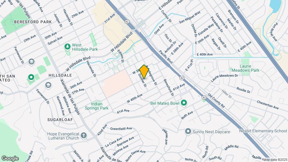 3901-5 Donner St Map and Location Details