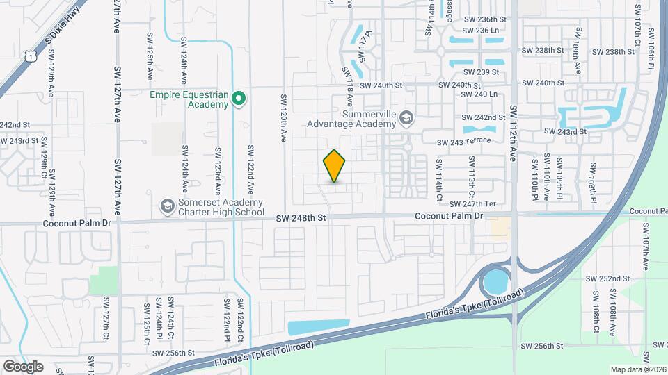 24644 SW 118 Pl Map and Location Details