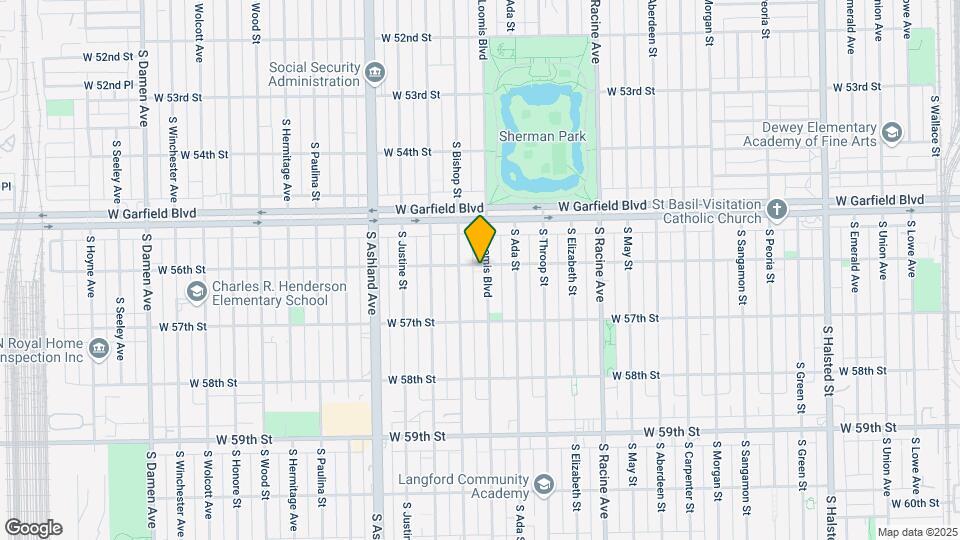 5600 S Loomis Blvd Map and Location Details