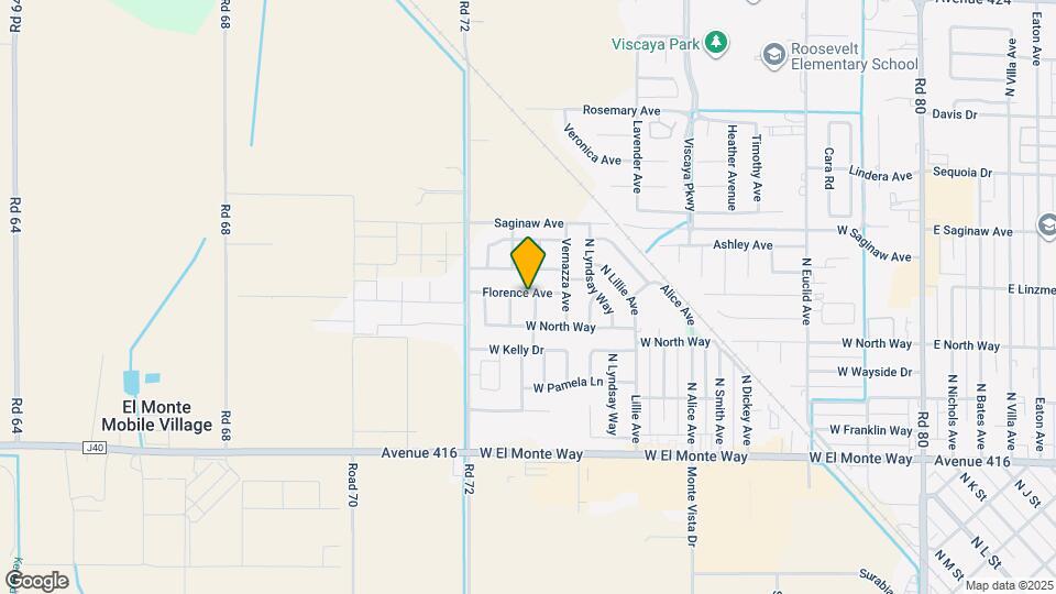 579 N Morningside Dr Mapa y Detalles de la Ubicación