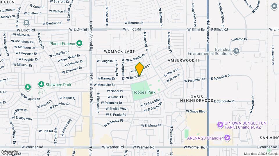 657 W Barrow Dr Map and Location Details