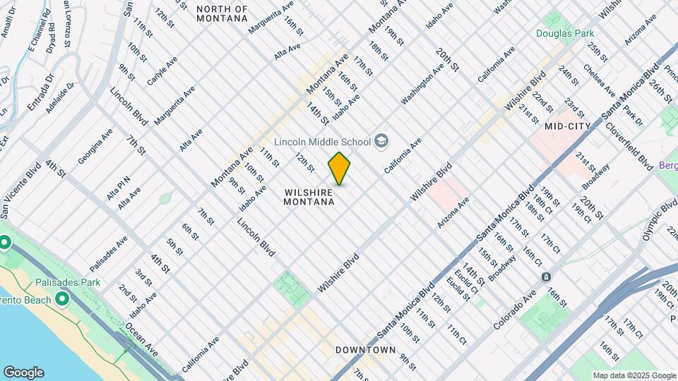 1027 12th St Mapa y Detalles de la Ubicación