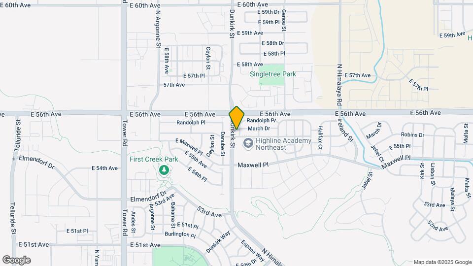5563 N Ensenada St Map and Location Details