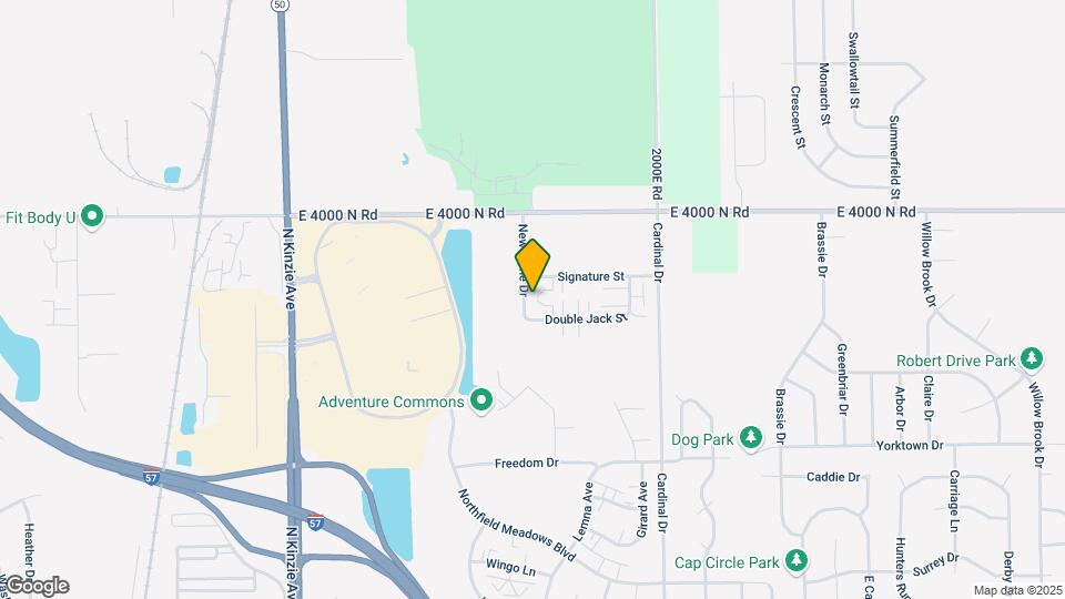 1550 Newtowne Dr Mapa y Detalles de la Ubicación