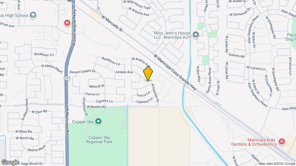 43620 W Mescal Dr Map and Location Details