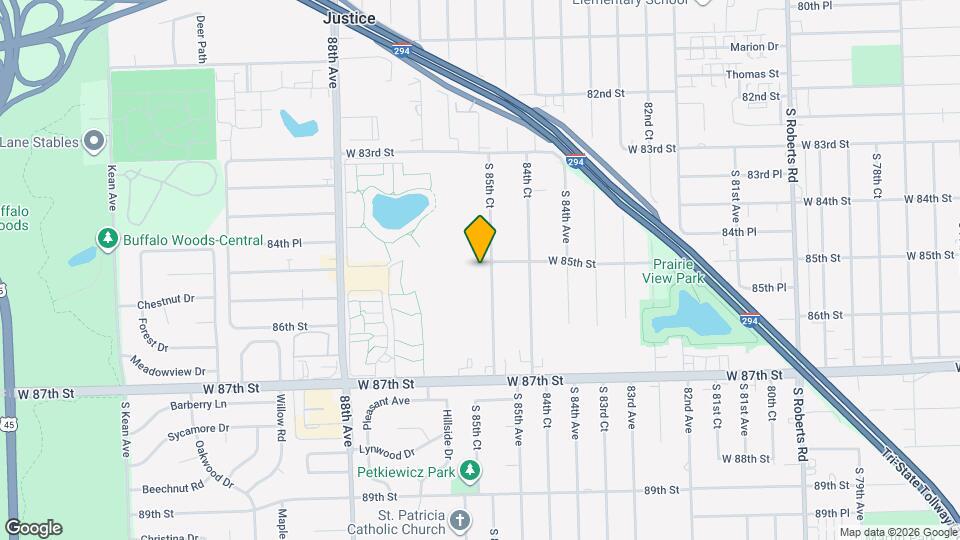 8500 S 85th Ct Map and Location Details