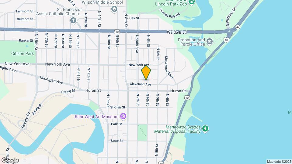818 N 6th St Mapa y Detalles de la Ubicación