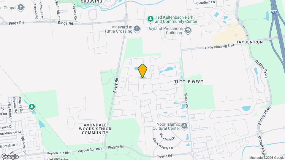 5187 Foxtail Pine St Map and Location Details