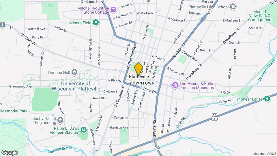 15 W Main St Map and Location Details