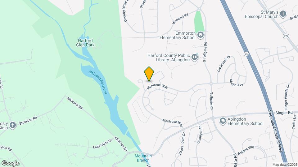 580 Callander Way Map and Location Details