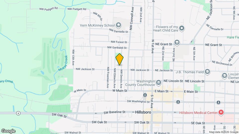 315 NW Dennis Ave Map and Location Details