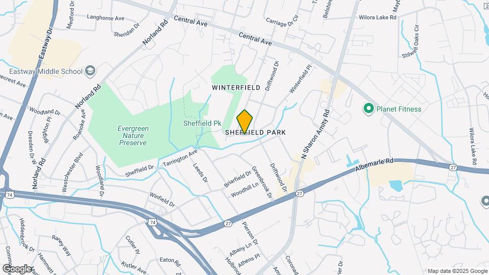 3408 Winterfield Pl Map and Location Details