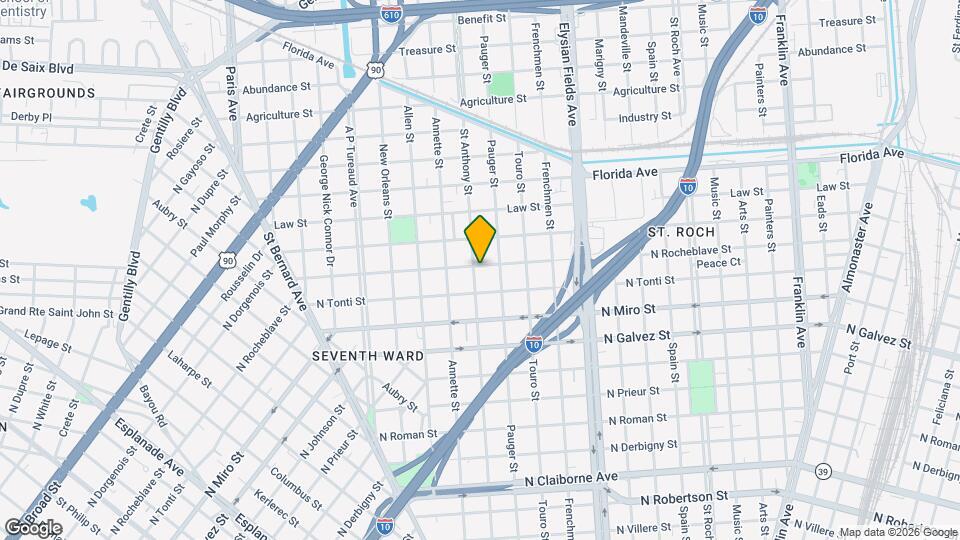 2333 St Anthony St, Unit 2333 Mapa y Detalles de la Ubicación