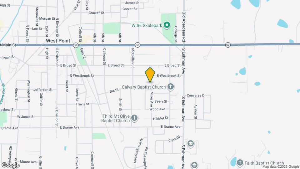 343 Miller Ave Map and Location Details