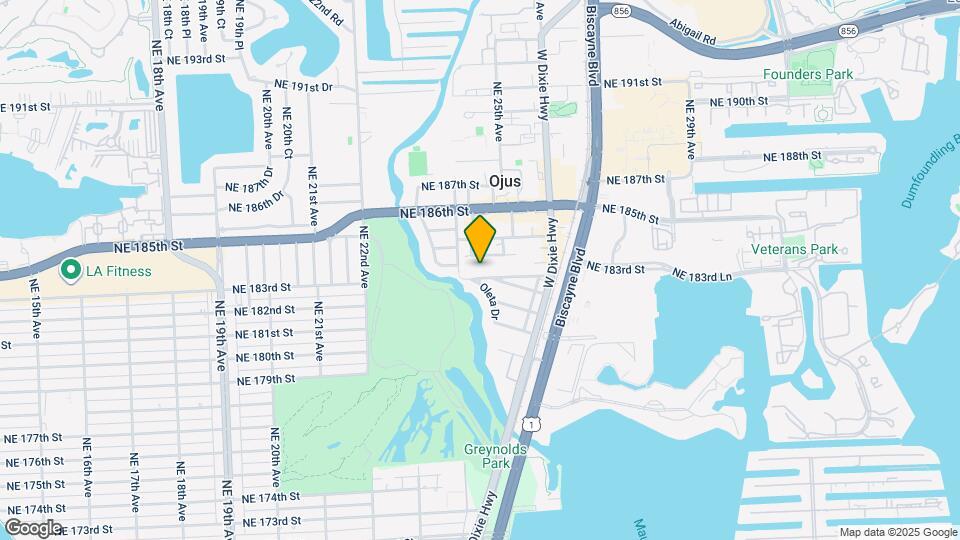 2445 NE 183rd St Map and Location Details