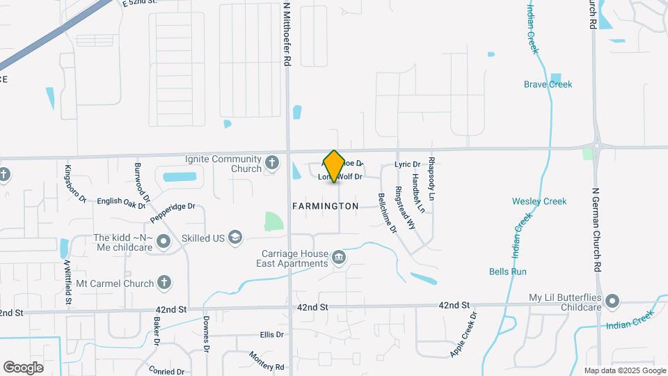 4502 Aristocrat Ln Map and Location Details