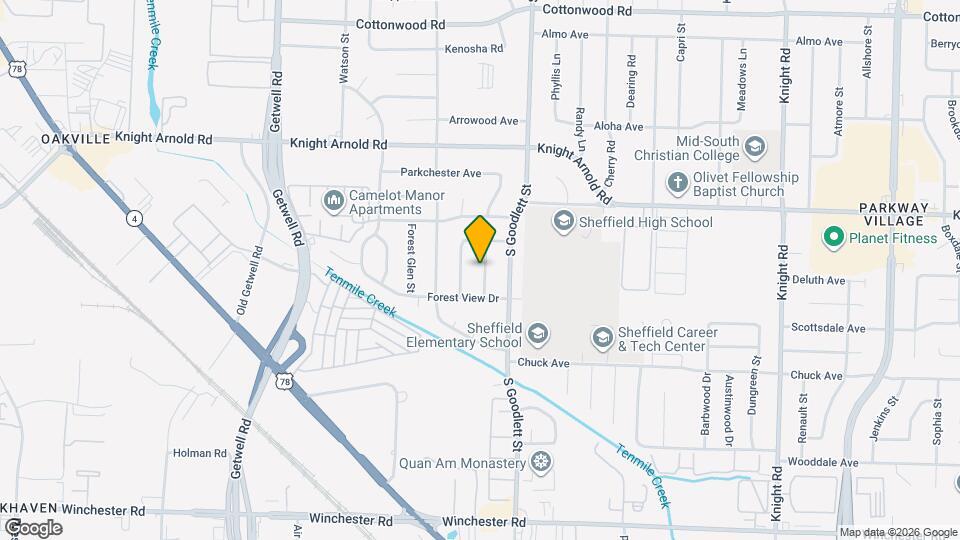 3235 Dorchester St Map and Location Details