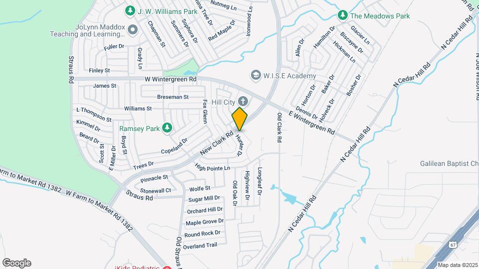 105 Hunter Dr Map and Location Details