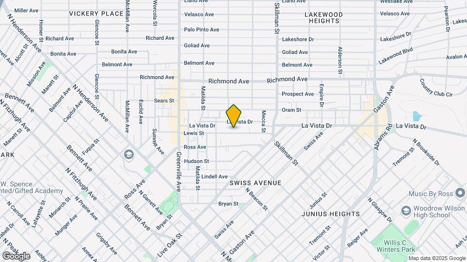 5935 Lewis St Map and Location Details