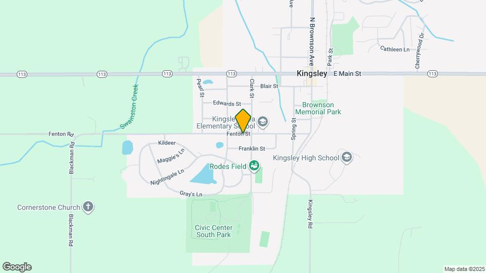 509 Fenton St Map and Location Details