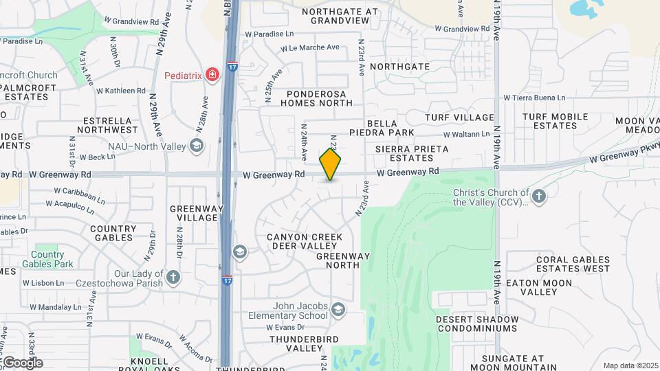 2415 W Greenway Rd Map and Location Details