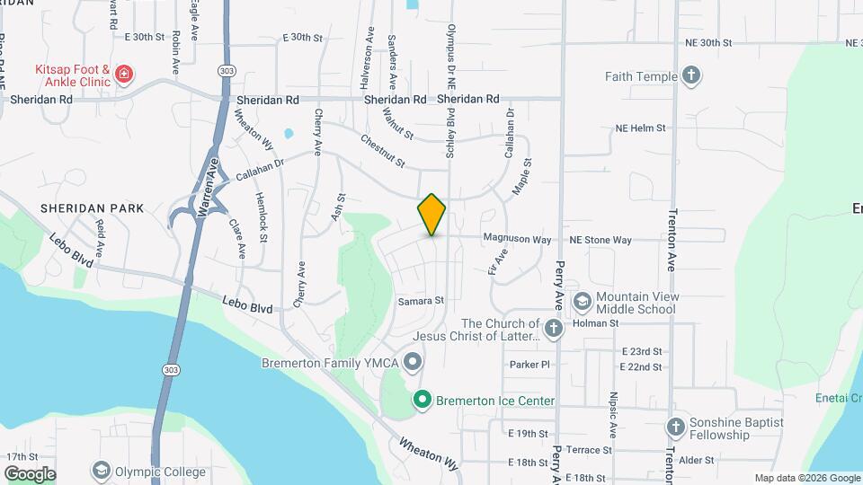 2480 Zeeden Way Map and Location Details