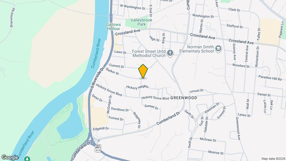 1007 Walnut Dr Map and Location Details